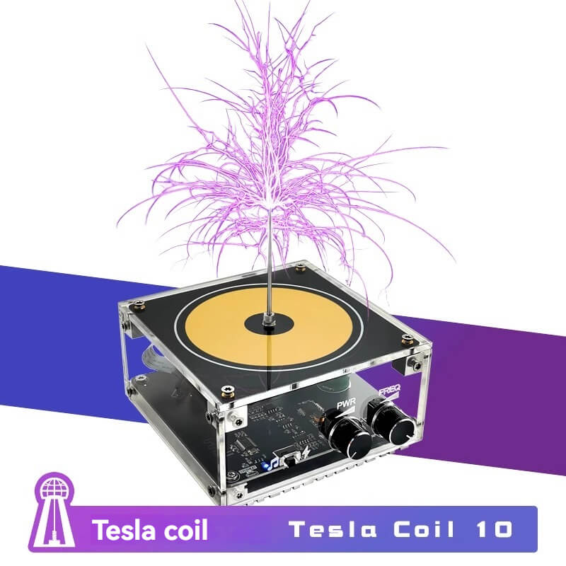 Stark Music Tesla Coil - Lightning in the Palm